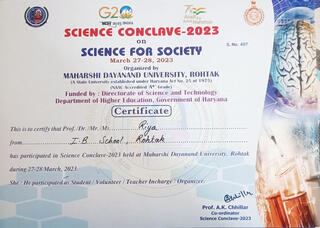 Science Conclave MDU - 23